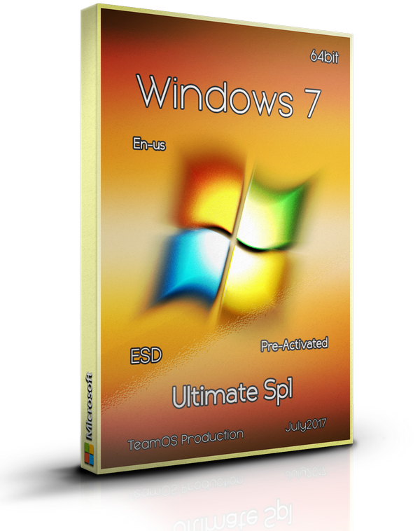 Windows 7 ( Mod Theme Windows 9 ) Professional x64 - Team OS