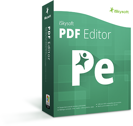iSkysoft PDF_Editor 4.0.1.3 – Chỉnh sửa file PDF