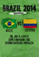 World Cup 2014 – Vòng tứ kết – Brazil Vs Colombia