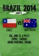 World Cup 2014 – Bảng B – Chile vs Australia