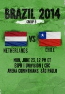 World Cup 2014 – Bảng B – Hà Lan Vs Chile