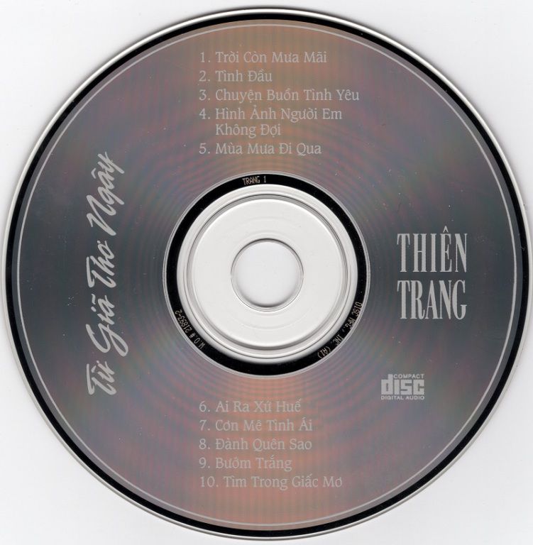 Thiên Trang CD – Thiên Trang – Từ Giã Thơ Ngây [WAV]
