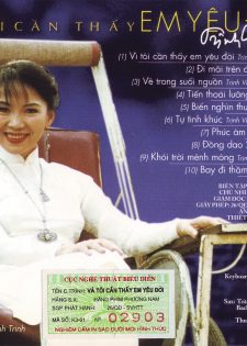 Phương Nam Film: Trịnh Vĩnh Trinh Vol.07 – Vì Tôi Cần Thấy Em Yêu Đời 2001