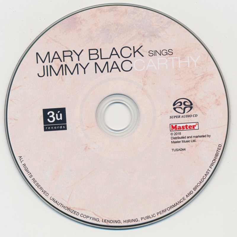 Mary Black – Sings Jimmy MacCarthy (2018) [SACD] {Folk, World, & Country}