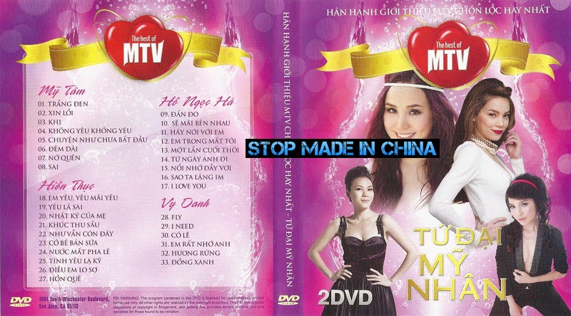 The Best Of MTV - Tứ Đại Mỹ Nhân